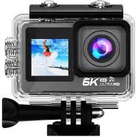 Lipa AT-M82TR 6K action camera IPS Wifi + Sony lens Nachtvisie
