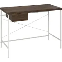 DOMUS Webster-Bureau - 1-Lade - Bruin