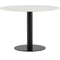 Venture Home Estelle eetkamertafel Ø106 cm wit.