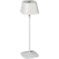 Gnosjö Konstsmide Tafellamp Capri Wit 13 X 15 X 41 Cm