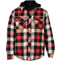 Hard Yakka GEQUILTED FLANEL HEREN Shirtjas Grijs