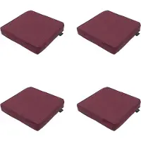 Madison zitkussen bordeaux canvas eco+ ca. set van 4
