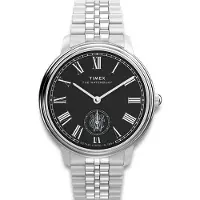 Timex Waterbury Metropolitan Heren Zilveren Horloge TW2Y23300
