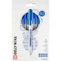 Sakura Gelly Roll Retractable Classic Set 10 (Blauw)