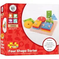 Bigjigs Baby vormenpuzzel - Green Toys