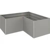 Biohort MoestuinBox L2x1 Kwartsgrijs metallic (68025)