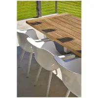Hartman Sophie Studio dining tuinstoel aluminium/kunststoff 4 stuks