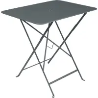 Fermob Bistro Balcony Table 57x77 Cm - Balkontafels Gelakt Staal Storm Grey - 027026-1