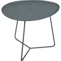 Fermob COCOTTE lage tafel met afneembaar aluminium blad 55x44,5 cm