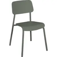 Fermob STUDIE Stoel van gebogen aluminiumplaat Aluminium frame