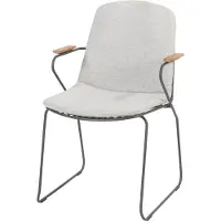 4 Seasons Outdoor Outdoor Veneto stapelbare tuinstoel - antraciet