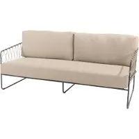 Taste by 4SO Prego lounge bank 3 zits antraciet - |