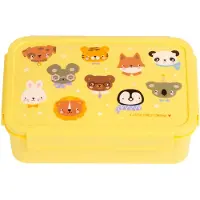 A Little Lovely Company Broodtrommel - Bento- 1,2 L - Dier Frien - - OneSize - Broodtrommels