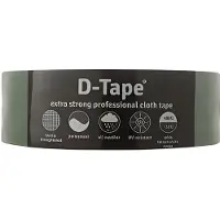 Deltafix Tape permanent groen 50mmx50m