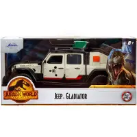 Jada Toys - Jurassic World 2020 Jeep Gladiator - 1:32 - Schaalmodel - Metaal - Die-cast - Speelgoedvoertuig