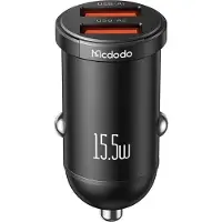 Mcdodo CC-2950 autolader, 2x USB, 15,5W (zwart)
