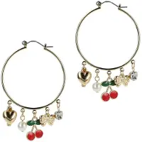 Otazu Dangling Charms Cherry Size: OS | Earrings Outlet | Dames |