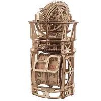 Ugears Houten 3D Model - Sky Watcher Tafelklok