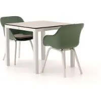 Hartman tuinmeubelen + 10% kassakorting | Hartman Le Soleil Element/La Fonte 90cm dining tuinset 3-delig