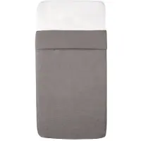 Witlof for kids Tuck-Inn ledikantdekent Warm Grey velvet Rib unisex