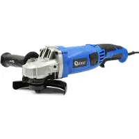 GEKO Hoekslijper 125mm - 1200W - Verstelbare Snelheid - Draaibare Handgreep - Antislip Grip