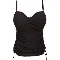 Fantasie Ottawa UW Twist Front Tankini Dames Bikinitopje - Zwart
