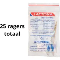 Lactona EasyDent Ragers Type B 3,1-8mm rood - 5 stuks