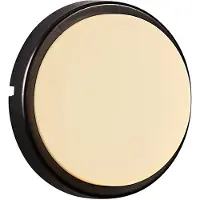 Nordlux Cuba rond-wandlamp-LED module-IP54-zwart