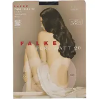 Falke Pure Matt eenkleurig materiaal transparant 20 DEN panty dames grijs - maat XL