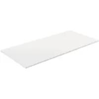 Saniclass Tops Topblad - 100x1.5x46cm - mat wit