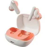 Skullcandy Smokin' Buds, True Wireless Stereo (TWS), 20 - 20000 Hz, Gesprekken/muziek, 40,59 g, Oordopjes met microfoon, Oranje, Wit