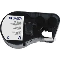 Brady M5-124-492 Freezerbondz polyester labels zwart op wit 41,91 x 12,7 mm (origineel)