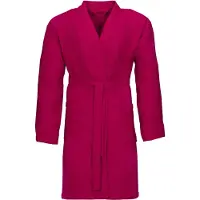 Vossen Unisex badjas ROM Pique-U cranberry M