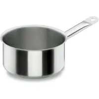 Lacor Chef Class Steelpan - Laag model -  12cm - 0.75 l