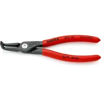 Knipex Precisie-borgveertang voor binnenringen in boringen | Anti-slip kunststof bekleed - 48 21 J41 SB