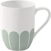Villeroy & Boch Fleur mok 29 cl Wit-groen