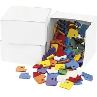 Wedo Sleutelkapjes Kleurenassortiment 100 Stuks