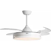 Jata JVTE4240, Binnenventilator met bladen, Wit, Voor het plafond, 52 dB, 20 m², 7453,2 m³/u