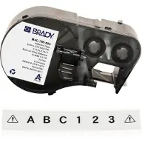 Brady M4C-750-584 plastic labels zwart op wit 19,05 mm x 6,10 m (origineel)