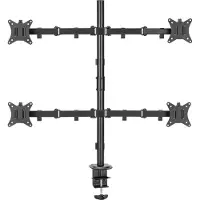 SBOX LCD-352/4-2 (13-32/4x8kg/100x100), Monitorsteun, Zwart