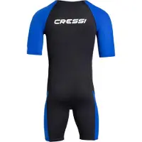 Cressi Tiburon 2 Mm Short Sleeve Shorty Blauw,Zwart L Man