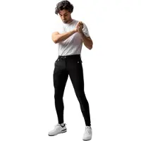 HORZE Grand Prix Siliconen Full Seat Rijbroek, heren, Black, 46