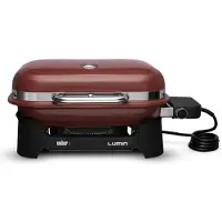 Weber Lumin Compact Barbecue Tafelblad Electrisch Rood 2200 W