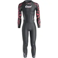 Cressi Kuwae 2-3-4 Mm Freediving Wetsuit Zwart 2XL Man