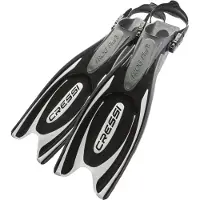Cressi Frog Plus Diving Fins Zwart,Grijs EU 45-47