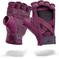 Adidas Training Gloves Paars M Vrouw