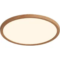 Nordlux Plafonniere Oja hout Ø 29,4cm - 2700K - 18W