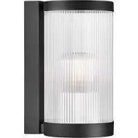 Nordlux Wandlamp buiten Coupar, dimbaar, zwart, Aluminium, Wandlamp buiten