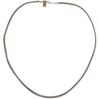 Qoss Leren Ketting Ivo Taupe