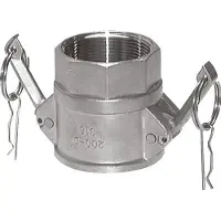 Tameson Camlock DN 120 (5'') Koppeling MessingRp 5'' met binnendraad Type D MIL-C-27487